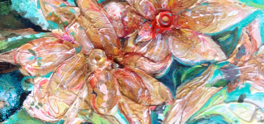 Paisley Petals (2016) by Lisa Delorme Meiler, metis fine artist