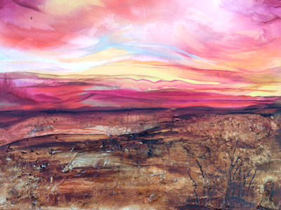 Crimson Sky by Lisa Delorme Meiler