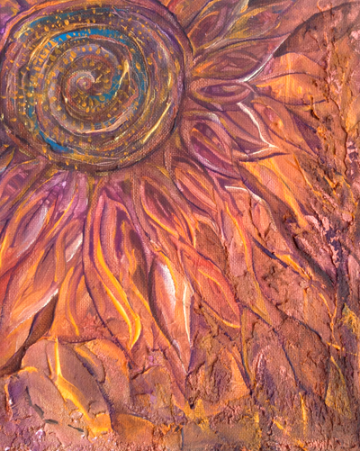 sUNFLOWER BY LISA DELORME MEILER