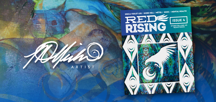 Lisa Delorme Meiler, metis artist, published in issue 4 of Red Rising Magazine