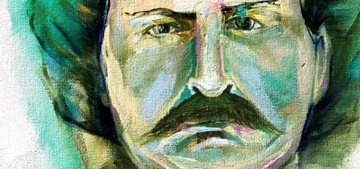 Louis Riel (2018) by Métis artist, Lisa Delorme Meiler