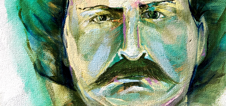 Louis Riel (2018) by Métis artist, Lisa Delorme Meiler